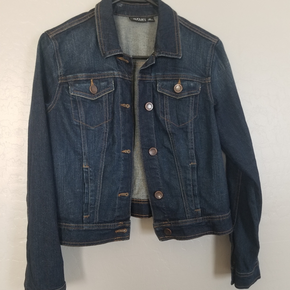 a.n.a petite jean jacket